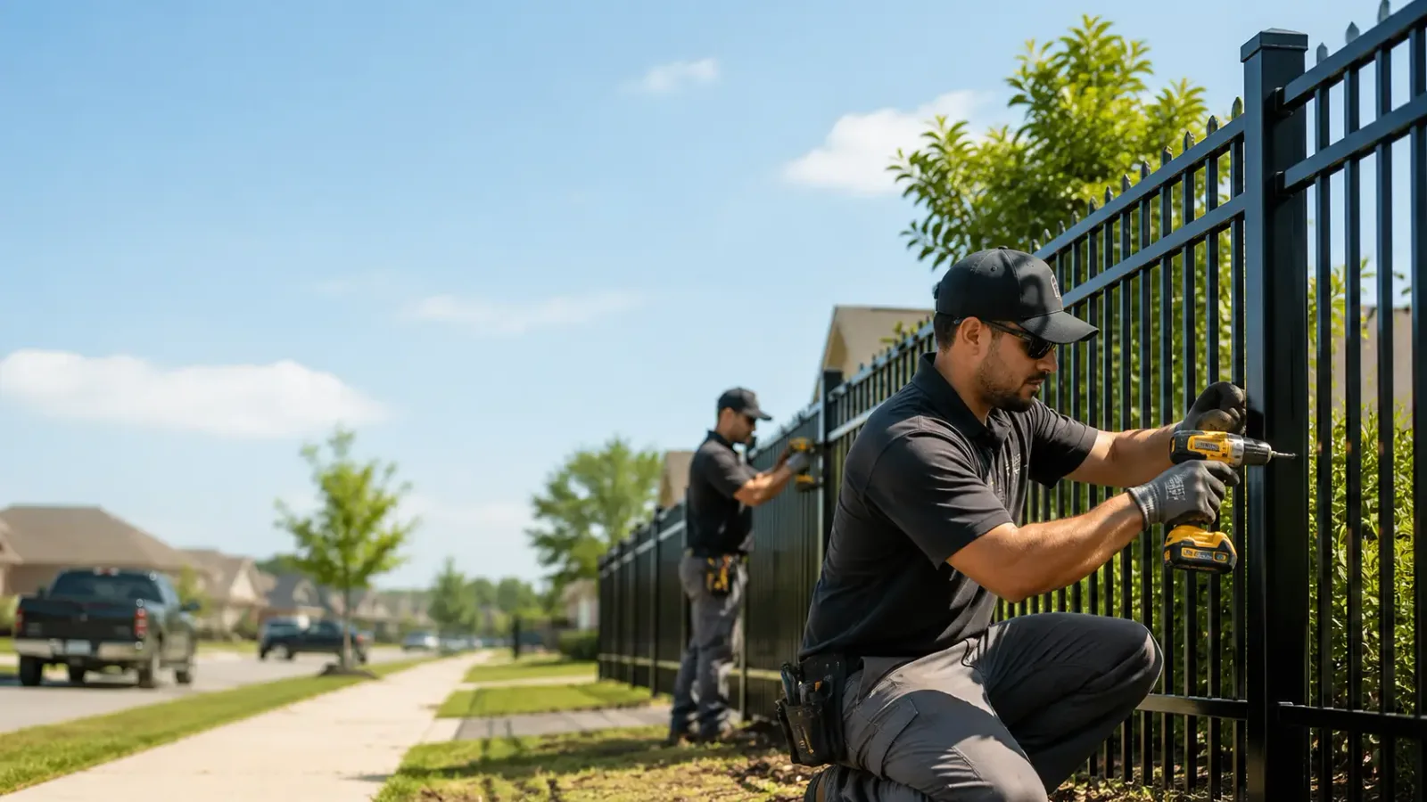 Metal Fence Installation in Canyon, TX